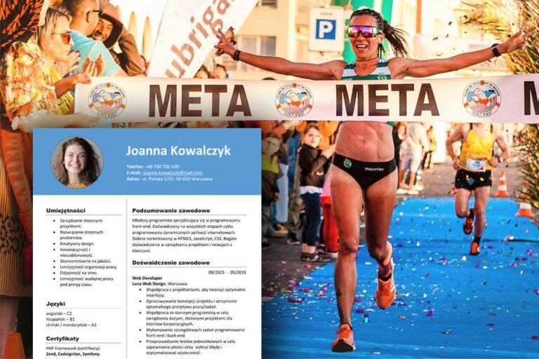 jak napisac mistrzowskie cv